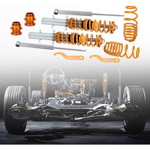 MaXpeedingrods COILOVER Kit Suspension for VW Golf MK4 1.8T, 1.9SDi, 1.9TDi, 2.0, 2.3, 2.8