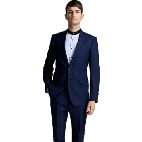 Fashion mens wedding suits slim fashion mens formal occasion suits new style the groomsman/groom suits tuxedos costume homme