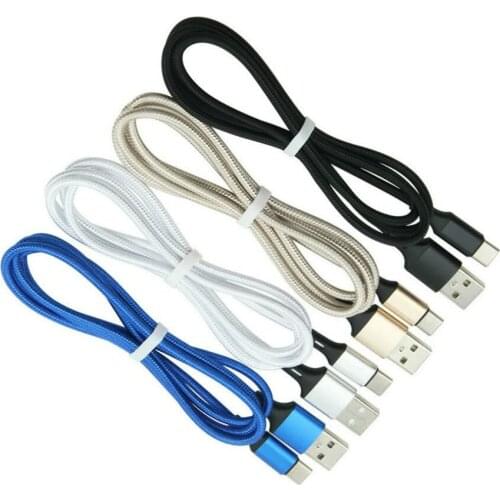 Nylon Micro USB Cable For iPhone 12 11 Pro Max Type C Fast Charging Android Data Cord For Samsung Xiaomi Huawei Wire 1m 2m 3m