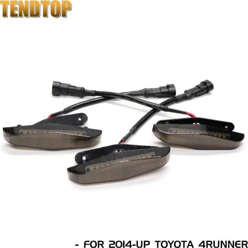 Tendtop Front Grille Lighting For Toyota 4Runner 2014 2015 2016 2017 2018 2019 2020 2021 Amber Shell With Amber Lights