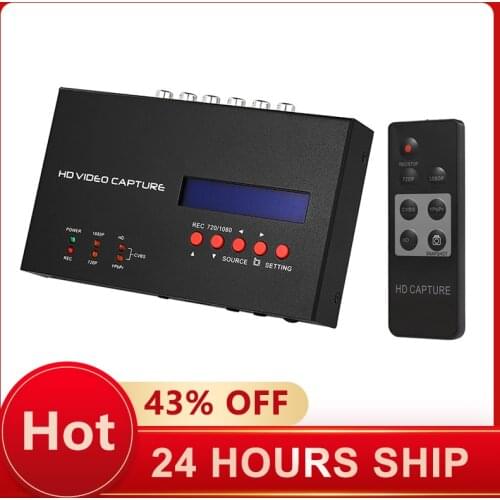 Professional Vedio Recorder Box With Scheduled Recording 1080P HDMI Game Capture Card HD Video Capture For XBOX One/360 PS3