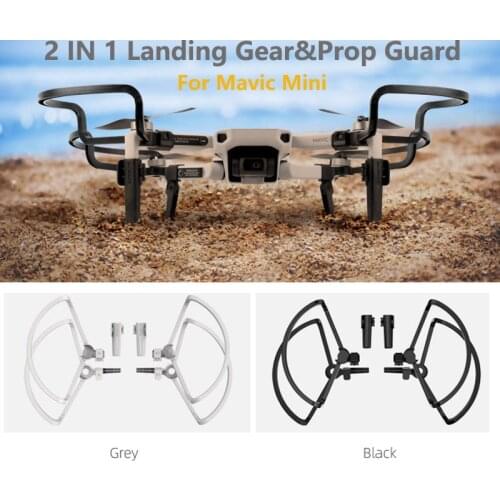 DJI Mini 2 / MINI SE Propeller Guards W Landing Gears Propellers Shielding Rings Protectors for DJI Mavic Mini Drone Accessories