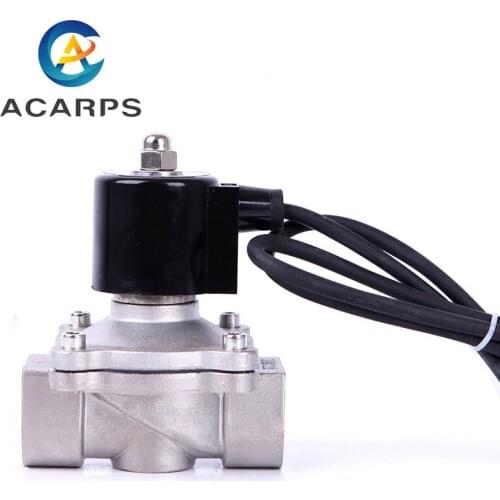 1" Stainless Steel Underwater Solenoid Valve Fountain Solenoid Valve Water Valve 220V 110V 24V 12V