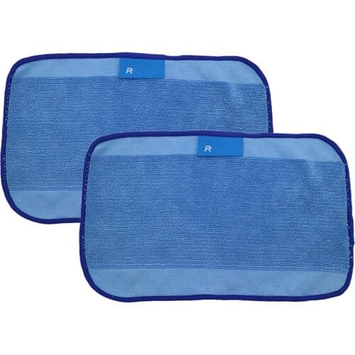 2pcs/Lot High quality Microfiber wet Mopping Cloths for iRobot Braava 321 380 320 380t mint 5200C 5200 4200 4205 Robot