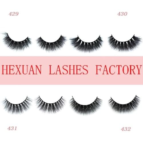 3D Faux Mink Hair Soft False Eyelashes Fluffy Wispy natural long Thick Lashes Handmade Eye Makeup Extension foe beauty Tools