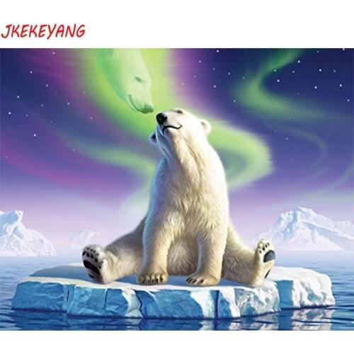 5D DIY square/round Diamond Painting Polar bear Cross Stitch Diamond Embroidery Pattern Rhinestone J1719