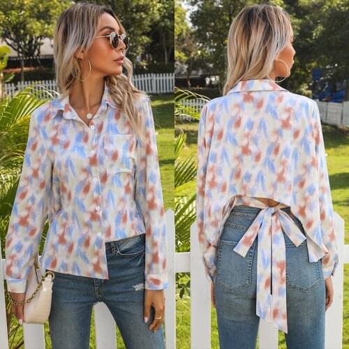 Art choi Openwork Blouses