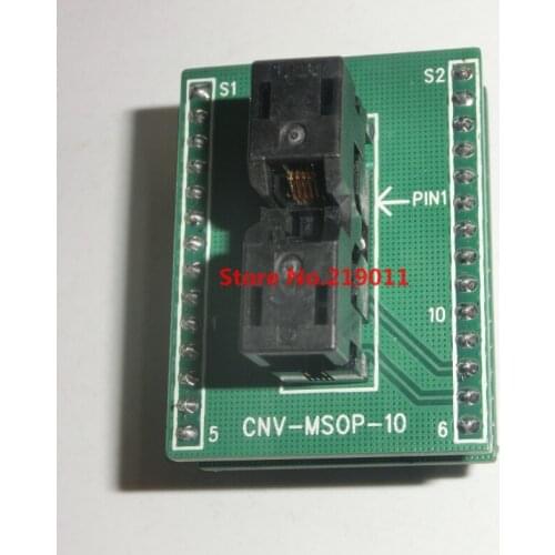 CNV-MSOP-10 adapter MSOP10 to DIP10 IC Test Socket/programmer adapter