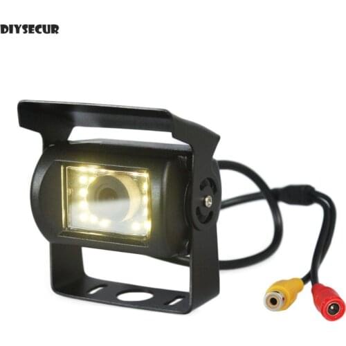 DIYSECUR Bus Truck Car Rear View Camera Reverse Backup LED Night Vision Waterproof Reversing Parking Kit Cam