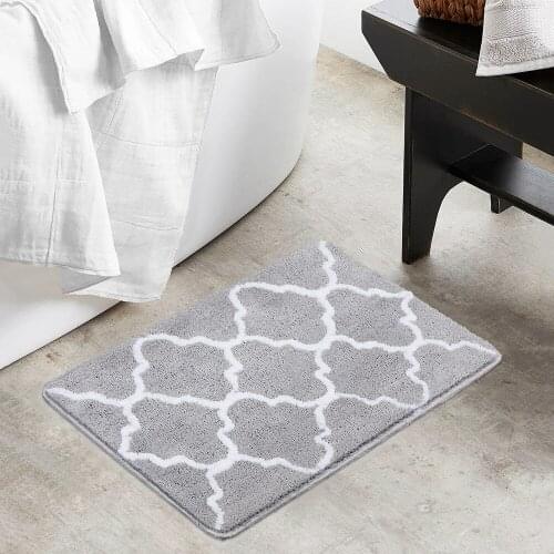 Nordic Geometric Floor Mats Home Living Room Bedroom Carpets Kitchen Anti-slip Entrance Rugs Water Absorption Bathroom Foot Pad