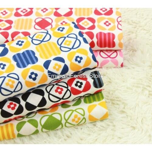 Cotton imported Nordic style printed fabric, handmade DIY gold bag fabric cotton,patchwork fabric