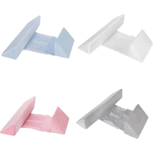 Cotton Shaping Cushion Baby Sleeping Positioning Correction Flat Head Antiemetic Milk Infant Side Sleep Pillow for Newborn Baby