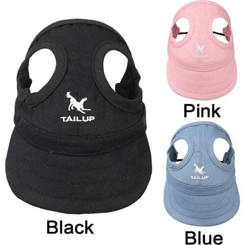 Pet Dog Caps Small Puppy Pets Summer Solid Oxford Cap Dog Baseball Visor Hat Outdoor Accessories Sun Bonnet Cap Chihuahua