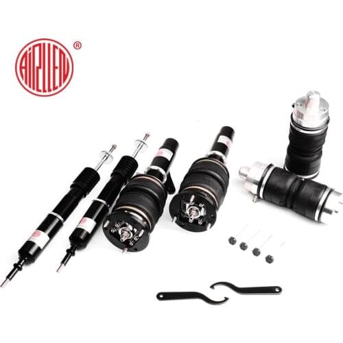 For B M W 1 S E82 Airsuspension shock absorber kit/front struts with camber plate on top/Airllen car Pneumatic suspension airbag