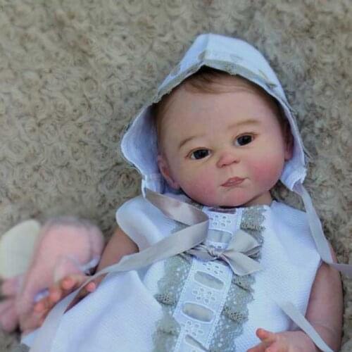 19 Inch Reborn Baby Doll Kit Diy Upainted Unfinished Baby Boy or Girl Diy Reborn Doll Kits Drop Shipping