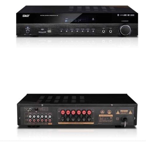 KYYSLB SU-190 AV 650W Home Audio 5.1 Professional High Power Bluetooth Amplifier Home Theater Fiber Coaxial HiFi Amplifier