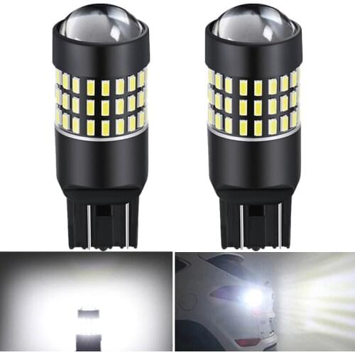 2X Super Bright T20 W21/8W 7443 2400lm LED Car Tail Brake Reverse Bulbs Auto Turn Signals Lamp Daytime Running Light White