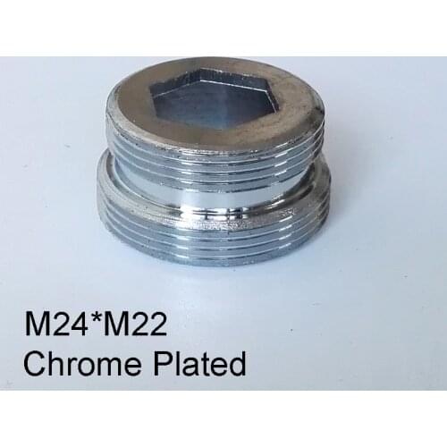 10pcs Male M22*1 by M24*1 Brass Faucet Oral Irrigator Connector adapter Dental SPA Floss Accessories Water Purifier