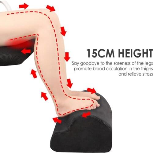 Office Footrest Foot Massage Cushion Cloud Shaped For Foot Rest Pillow Reticular Non-slip Bottom Can Flip Home Footrest Removabl