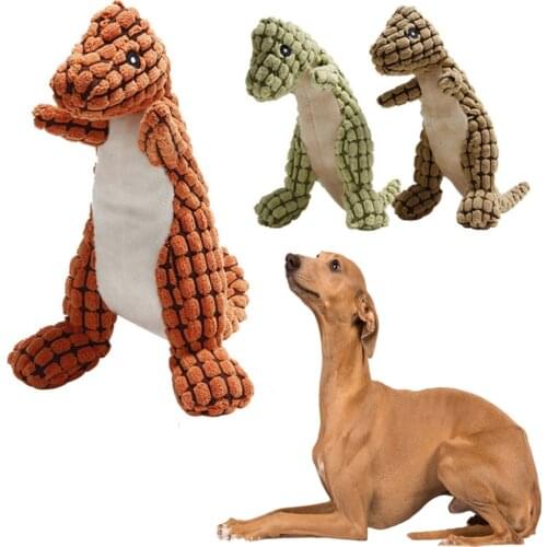 Miflame Small Large Dogs Accessories For Pet Toys Dinosaur Dog Toy Squeaky Labrador Poodle Toys Chew Puppy Toy For Pet Supplies