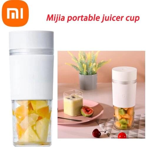 Xiaomi Mijia 300ML Mini Juice Blender Portable USB-C Charge Juicer Fruit Cup Food Processor Electric Kitchen Mixer Quick Juicing