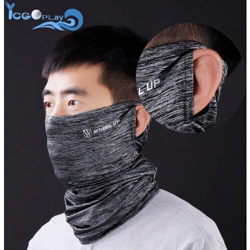 NEW Outdoor Cycling Hiking Camping Hunting Running Summer Cycling Breathable Face Ice Silk Mask Scarf and Sun Protection Collar