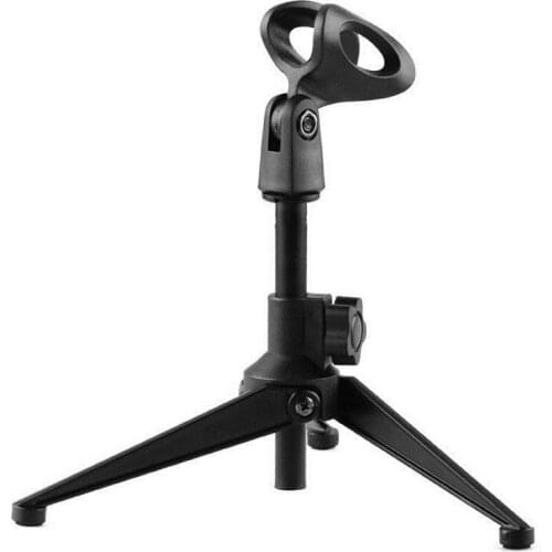 Bolymic NEW Adjustable Metal Desktop Microphone Mic Stand Clips Fits Shure SM57, Beta58A wired microfoon