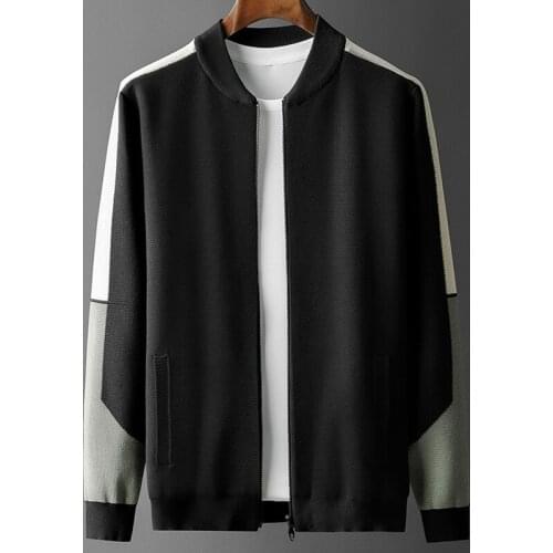 New Arrival High Quality Men Autumn Outerwear Casual Zipper Cardigan Fashion Thick Sweater Computer Knitted Plus Size M-3XL 4XL