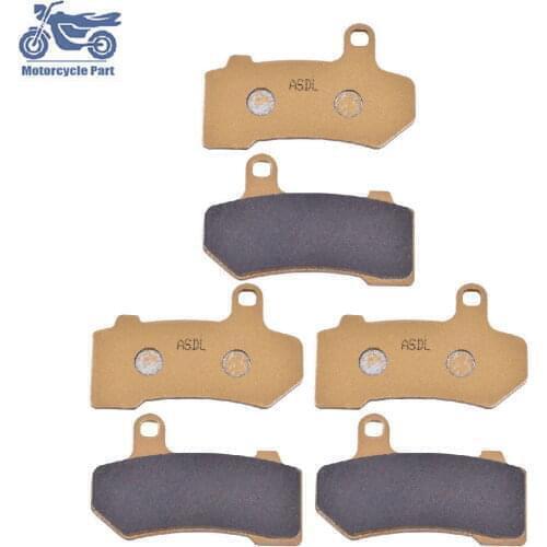 Motorcycle Front & Rear Brake Pads For HARLEY DAVIDSON VRSCAW VRSCDX VRSCF VRSCX 1250 V-Rod Night Rod Special Muscle 2006-2017