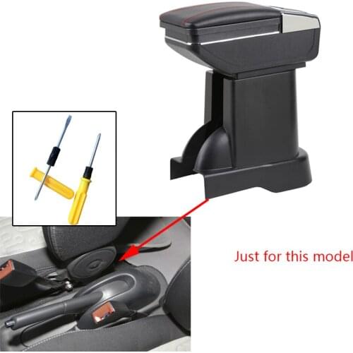 For Suzuki Alto 2008-2016 Armrest box central Console Arm Store content box cup holder ashtray Interior Car Styling Auto Parts