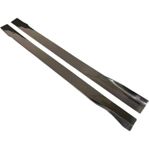 Applicable to Modification the Volvo S60 S90 V60 Small Surrounding Carbon Fiber Skirt and Shovel Side Sill