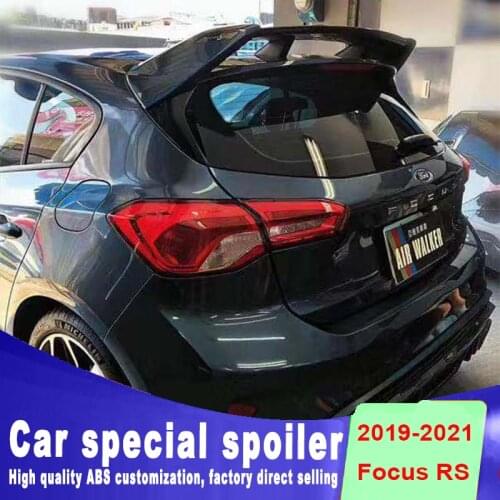For ford for focus RS ST 2019 2020 202 year spoiler hihg quality ABS spoiler by DIY or primer color rear spoiler