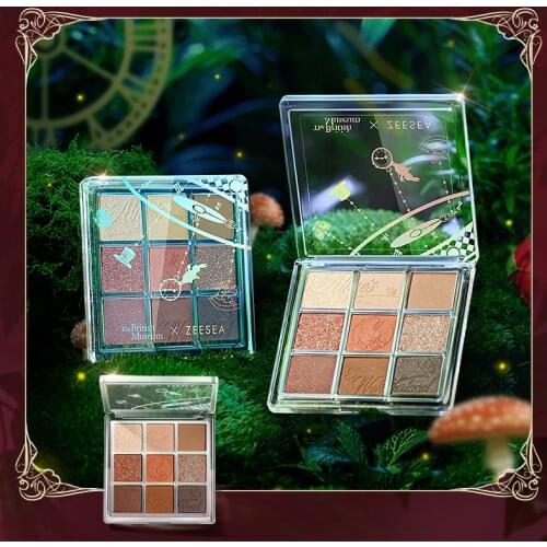 ZEESEA 9 Color Eyeshadow Palette Fresh Portable British Museum Alice In Wonderland Eye Shadow Dreamland for Eye Makeup Luxury