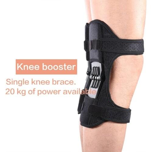 1 Pair of Knee Pads Support Leg Strength Knee Stabilization Pad Patella Booster Rebound Spring Knee Pad Support Squat Protector