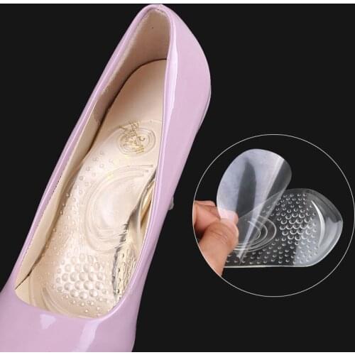 1 Pair Orthopedic Arch Supports Heel Insoles High Heel Shoe Pads Gel Liners Pain Relief Insole Plantar Flat Foot Correction