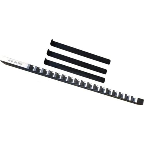 7/16D Push-Type Keyway Broach Metric Sized with Shim High Speed Steel Cutting Tool knife for CNC Machine 3 Shim