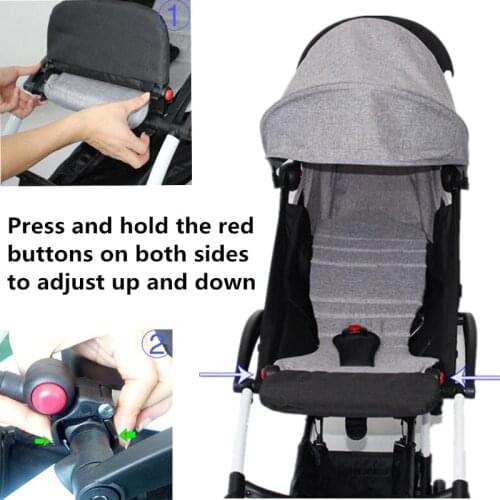 Stroller Accessories for Babyzen Yoyo Baby Time Yoya Foot Rest Baby Throne Infant Carriages 21Cm Feet Extension Pram Footboard