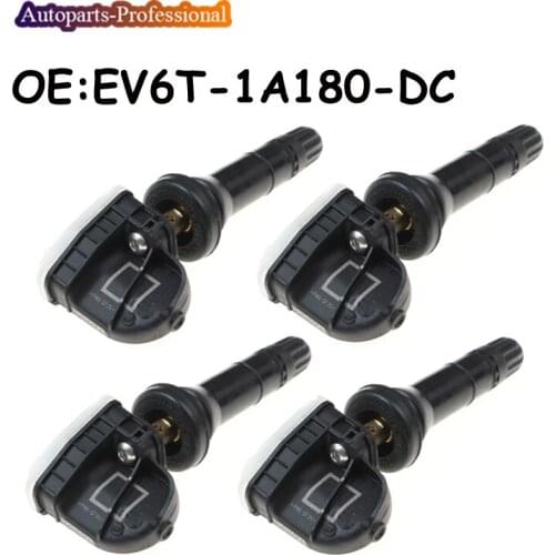 4 PCS Car TPMS Tire Pressure Sensor For F ord Fiesta Van Focus F-Series Ka Kuga M ondeo Ranger EV6T-1A180-DC EV6T-1A150-DB