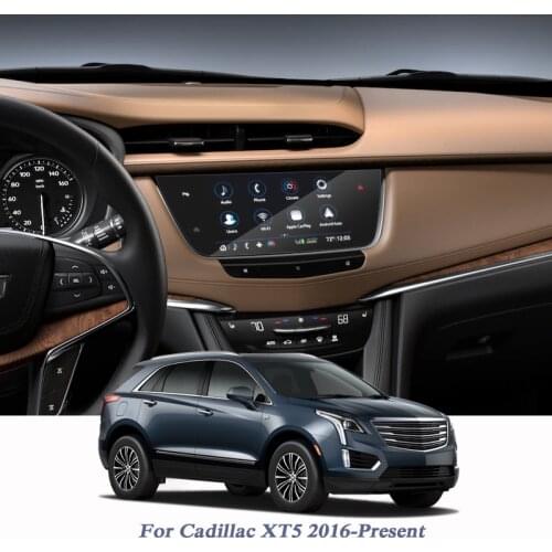 For Cadillac XT5 2016-Present Car Styling GPS Navigation Screen Film Glass Dashboard Display Film TPU Car Accessories