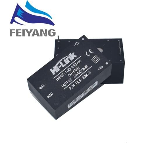 HLK-20M05/20M09/20M12/20M15/20M24 AC DC 220V 5V/9V/12V/15V/24V isolated switching step down power supply module home automation