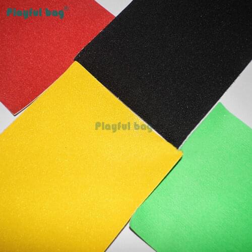 Playful Bag DIY 83x21.5cm Skateboard sandpaper Double rocker Color sandpaper Skateboard acccessories AMB55