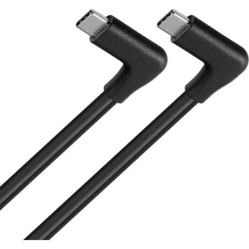 USB C 3.1Type-C male to C male double elbow 10G data cable 3m 5m AR VR data cable for oculus quest