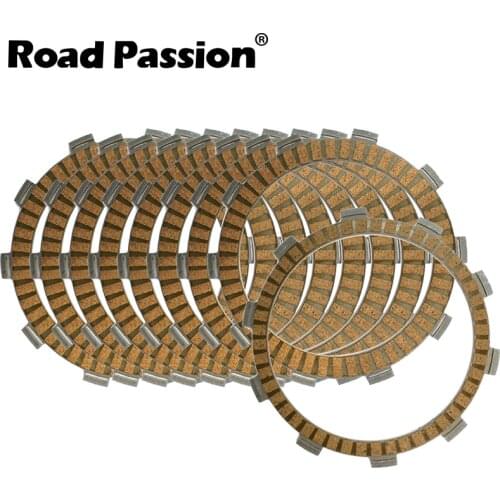 Road Passion 9pcs Motorcycle Clutch Friction Plates Kit For HONDA CB600F CB600 CB F CBR600 CBR 600 F2 F3 SJR SE CBR600F2