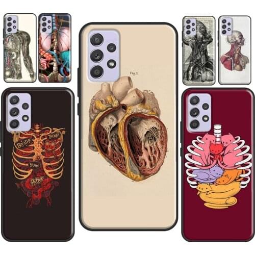 Medical Human Anatomy For Samsung A21S A20e M31S A71 A51 A41 A31 A11 A70 A50 A12 A32 A42 A52 A72 Phone Cover