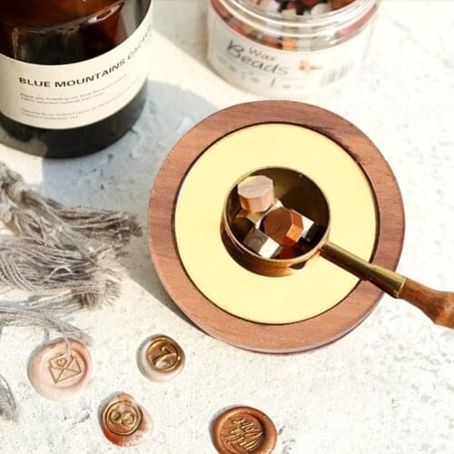 Multifunctional Fire Paint Stove Furnace Sealing Wax Bead Sticks Pot Metal Elegant Retro Customs Special Furnace for Melting