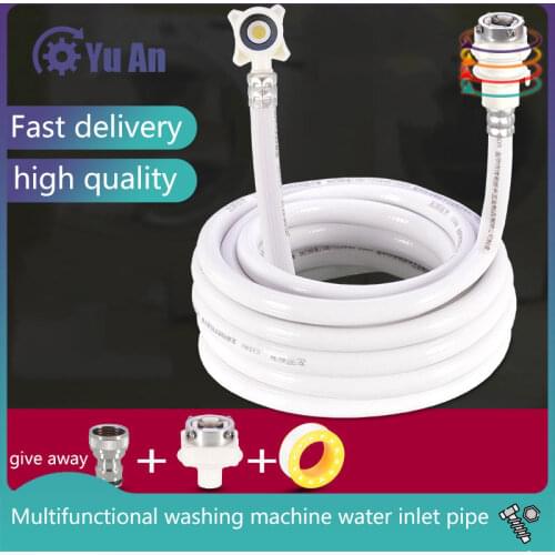 Multi-function Washing Machine Inlet Pipe Automatic Wave Wheel Extension Extension Water Inlet Hose Maintenance Accessories
