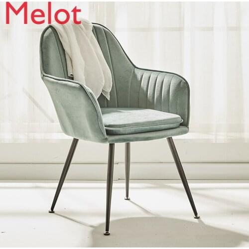 Fashion Nordic ins chair net red makeup chair simple desk chair dressing chair dining chair home stool restaurant back chair