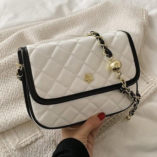 Fashion Women Pu Leather Handbags High Quality Ladies Chain Shoulder Messenger Bags Designer Female Crossbody Bags for Women New