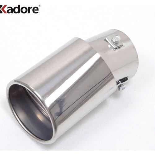 For Mazda 6 M6 2007 2008 Stainless Steel Car Exhaust Tip Muffler Cover Trim Tail Tube Car Rear Tail Silencer Accessories