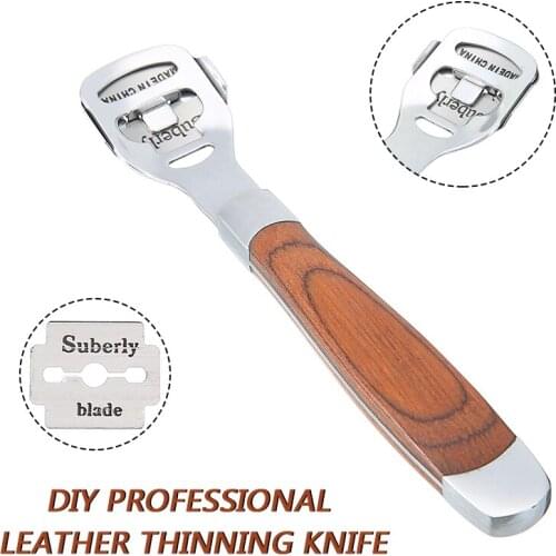 Knife Thinning Craft Tool Shovel Leather Knife High Quality Leather Craft Blade Thinning Tool Edge Skiver Edge Beveler Tool
